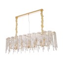 Ritz - Defrost Ice Rectangular Chandelier